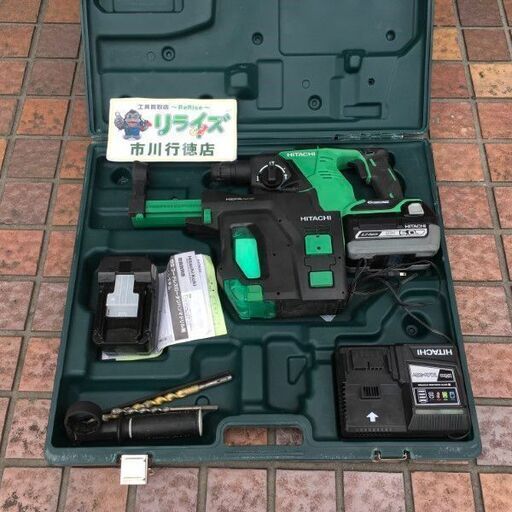 日立工機 DH36DBDL コードレスロータリーハンマドリル【市川行徳店】【店頭取引限定】【中古】管理番号：IT79HBFH89YC
