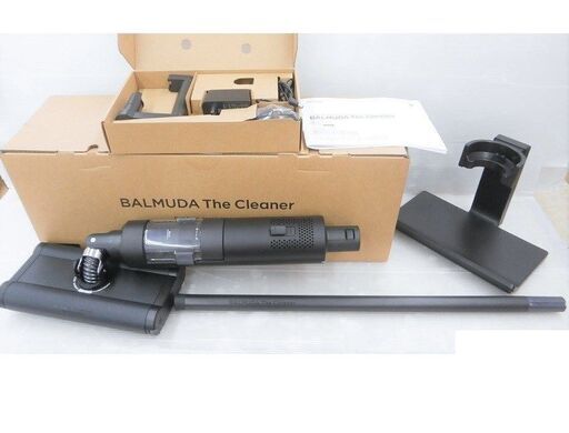 【引取限定】BALMUDA ザ・クリーナー 掃除機 サイクロン 2021年製 中古品 C01A-BK バルミューダ The Cleaner コードレス スティック【ハンズクラフト八幡西店】
