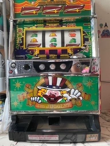 パチスロ実機 アイムジャグラーEX-AE緑