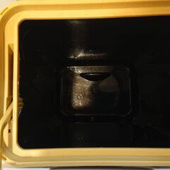 かける・置く・多目的使用　ゴミ箱 12L　ブラック＆イエロー　≪未使用≫の画像