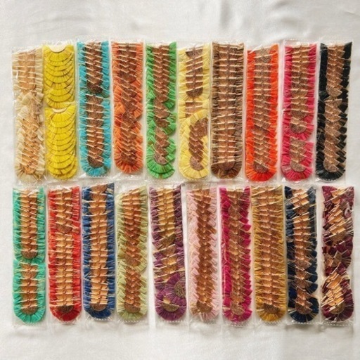 ラスト1セット　ラフィア　ハンドメイドパーツ