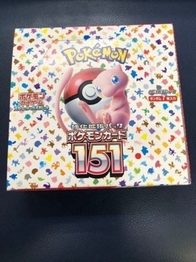 新品未開封　ポケモン151  BOX