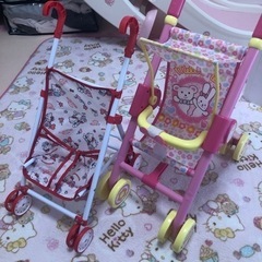 【受け渡し確定】メルちゃん お人形 ベビーカーの画像