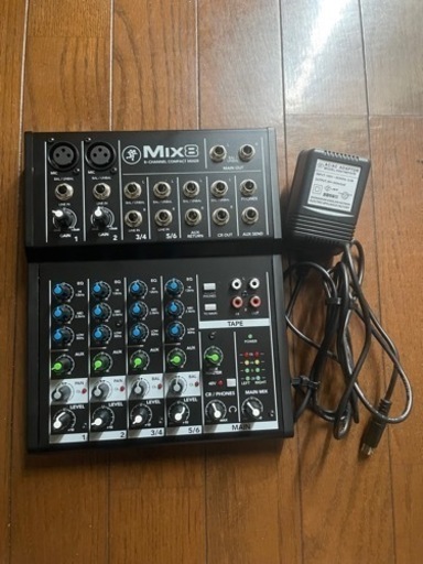 MACKIE ( マッキー )  MIX8 コンパクト・アナログミキサー