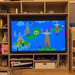 テレビ台 テレビボード 粗大ゴミに出しました。