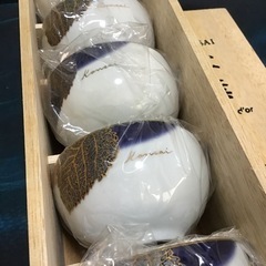 KANSAI 玉葉湯呑み五宴揃い　木箱入りの画像
