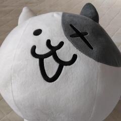 新品　白色にゃんこ大戦争ぬいぐるみ