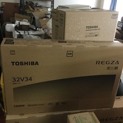 TOSHIBA REGZA 32V34 新品未使用 2022年