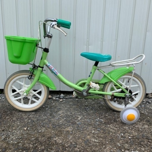 子供用自転車ブリヂストン14インチ　整備点検済　そのまますぐ乗れます。