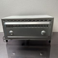【中古品】[山善] オーブントースター トースト 2枚焼き タイマー15分 ベル付き ホワイト YTN-S100(W)の画像