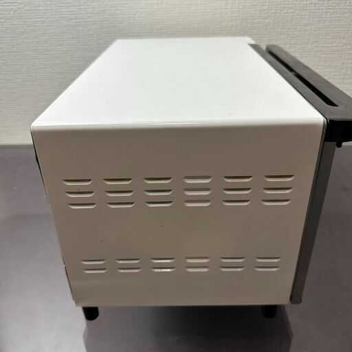 【中古品】[山善] オーブントースター トースト 2枚焼き タイマー15分 ベル付き ホワイト YTN-S100(W)