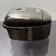 【中古品】象印 IH炊飯ジャー 3合炊き 炊飯器 極め炊き NP-GV05-XT ステンレスブラウンの画像