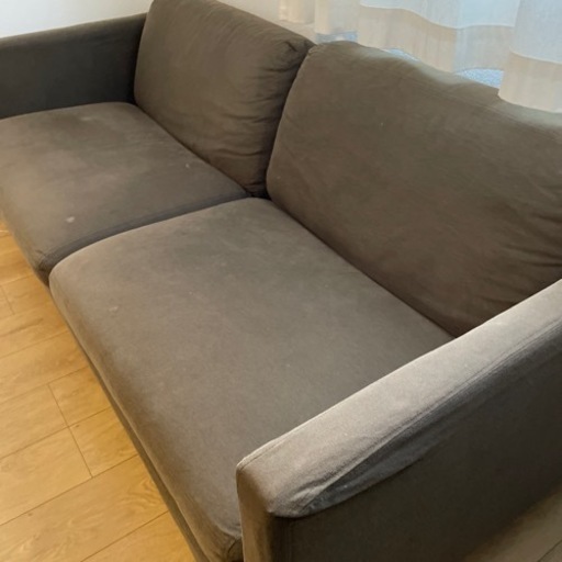 【6/29まで】無印良品　ソファ　スリムアーム　2.5シーター　5000円