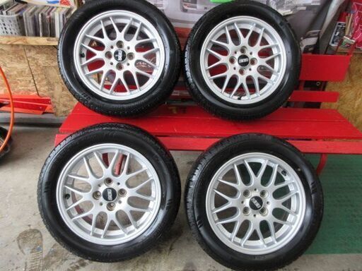 希少!!　ダイハツ YRV純正 BBS　15in5J+40 コペン ラパン タント　4本価格　　引き取り歓迎　東松山市
