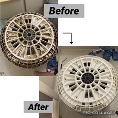 汚れを見てビックリ！洗濯機分解洗浄