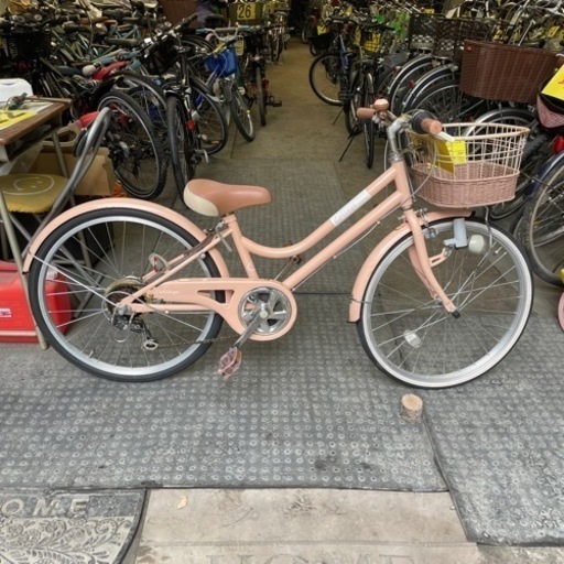 【3494】子供車　22インチ　後タイヤ新品　13,800円（防犯・税込）