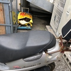 🟣値下げしました🟣♦️ジャンク品♦️アドレスバイク🛵の画像