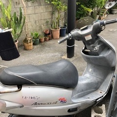 🟣値下げしました🟣♦️ジャンク品♦️アドレスバイク🛵の画像