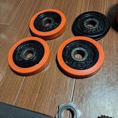 ダンベル 2つ 、40kgずつの画像