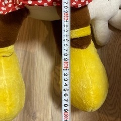 ミニーマウス ぬいぐるみ 特大の画像