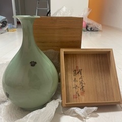 申相浩 青磁 花瓶 骨董品