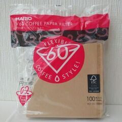 値下げ！　ハリオ　V60用　ペーパーフィルター 01x200枚 02x200枚　計400枚の画像