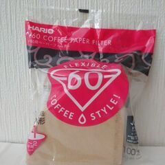 値下げ！　ハリオ　V60用　ペーパーフィルター 01x200枚 02x200枚　計400枚の画像