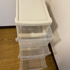 衣類収納引出しラック(小)の画像