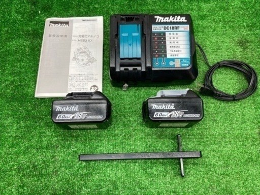 中古品 □ makita コードレス丸のこ HS631DGXS □ C □ IT66BDVHG4PW 