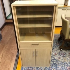 【リサイクルサービス八光】幅56.6㎝　白井産業　食器棚　FUL...