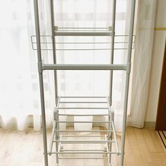 CAINZ「ロング丈もかけられるパタラン」ホワイトの画像