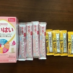 はいはい粉ミルク、とろみのもと5本の画像