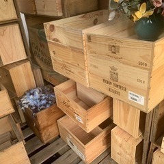 輸入ワイン箱　各種ありますの画像