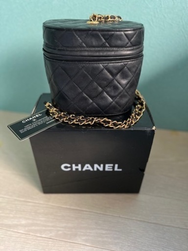 正規品?CHANEL シャネル フリンジ バニティバッグ