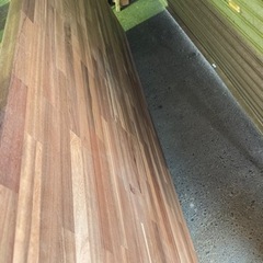 【決まりました】集成材　ウォールナット　DIYの画像