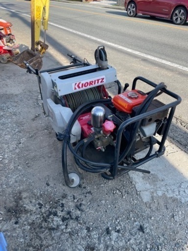 自走式キャリーエンジンセット動墳