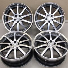 WORK VS 19インチ PCD 114.3 5H 19×8.5JJ +46? (A497wY)