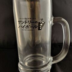 サントリー*ハイボールジョッキ6個とJIMBEAMジョッキ2個を...