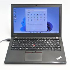送料無料 保証付 12.5型 大容量HDD ノートパソコン Lenovo X260 中古動作良品 第6世代Core i3 4GB WiFi Bluetooth カメラ Windows11 Office.