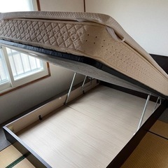 ★急募★無料★ムラウチ家具★ダブルベッド★美品★