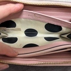 【短期使用】kate spade 長財布　の画像