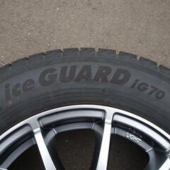 【値下げ】YOKOHAMA iceGUARD7 15インチホイール付き 4本セット