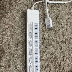 スイッチ付き　OAタップ 電源タップ6 口の画像