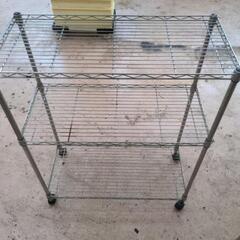 決まりました。メタルラック小