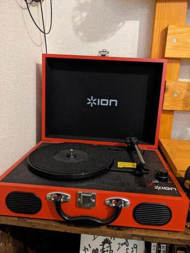 ポータブルレコードプレーヤー