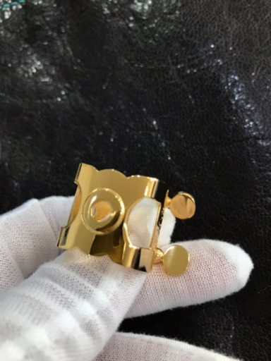 【未使用品】Wood Stone/リガチャー/テナーサックス用/Otto Linkメタル用/ウッドストーン
