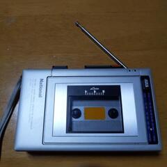 ナショナル　ラジオ　テープレコーダー