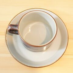 デンマークより入荷したDesiree(デシレ)社の極北の地を意味するThule(ツーレ)シリーズのカップ&ソーサーです。和食器とも相性が良い上品なで美しいデザインが魅力のビンテージのコーヒーカップ。DF222の画像