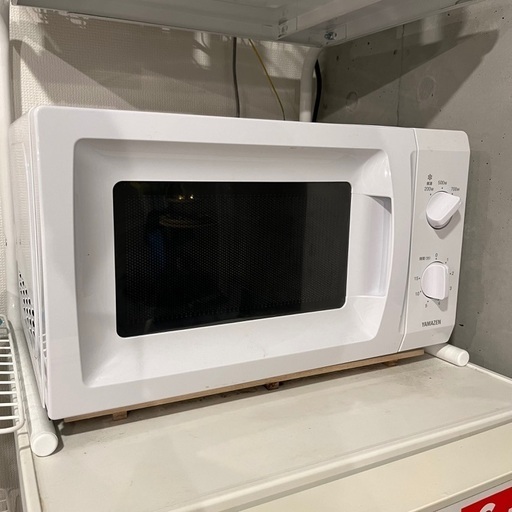 【美品】電子レンジ　YAMAZEN