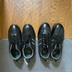 新品未使用の安全靴2足で1400円。サイズ25の画像